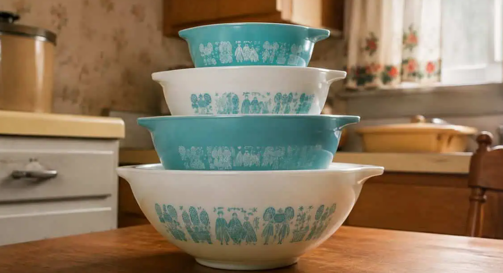 Vintage Pyrex Mixing Bowls