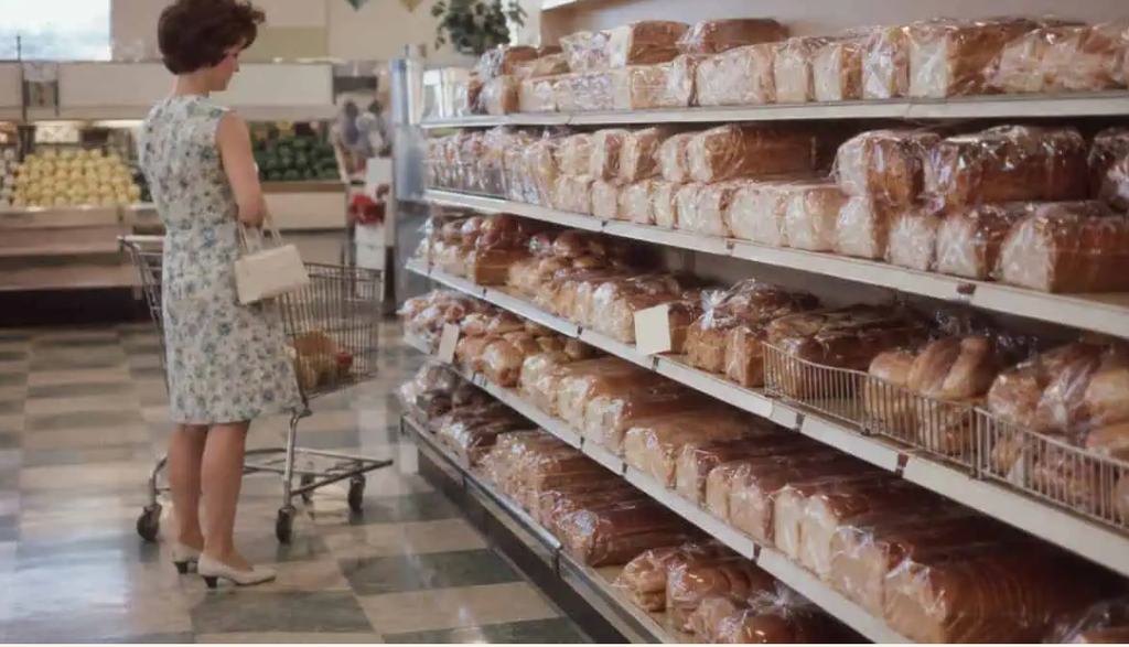 A Loaf of Bread: About 20 Cents Then vs. $3.99 Today
